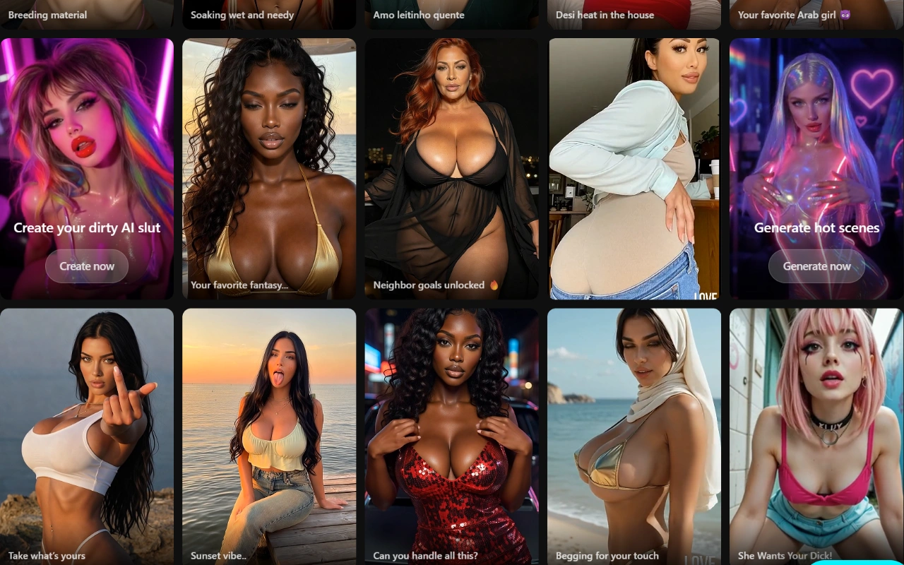 Lovescape homepage screenshot 2026